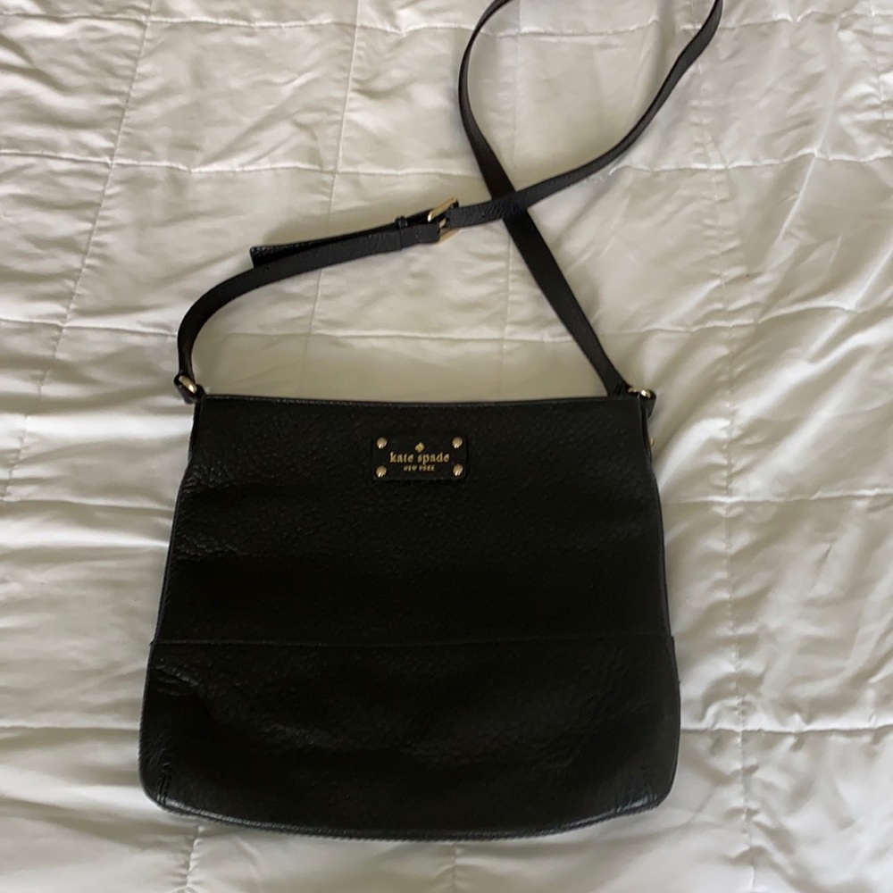 Kate Spade Black Leather Crossbody